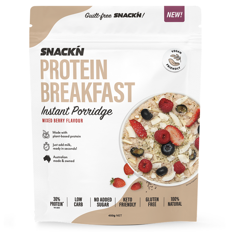 Load image into Gallery viewer, Protein Breakfast - Instant Porridge by Snack&#39;n | 15 Serves
