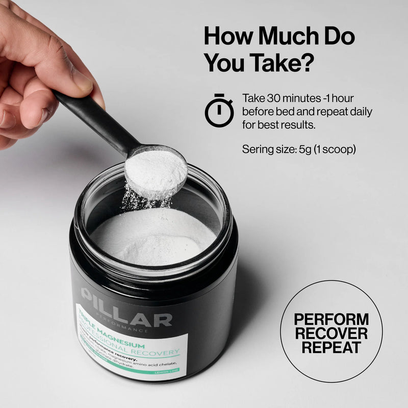 Load image into Gallery viewer, PILLAR Performance Triple Magnesium Powder | 400g
