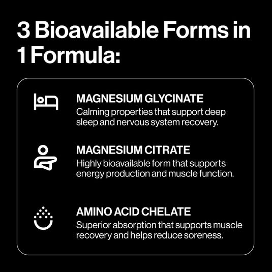 PILLAR Performance Triple Magnesium Powder | 400g