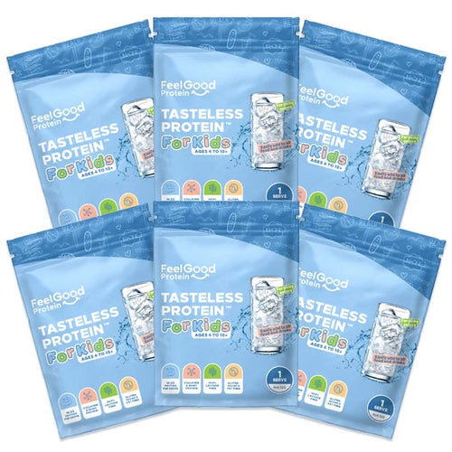 Tasteless Protein For Kids (Collagen & Whey) | 6 Pack Sample