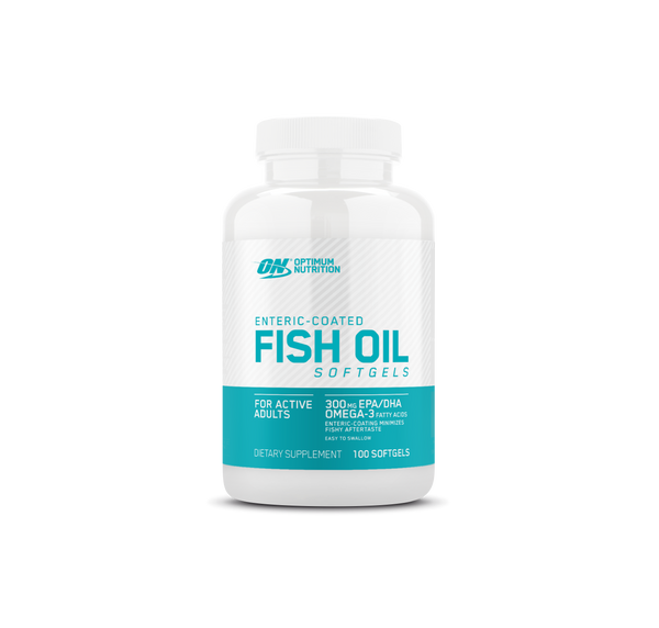 OPTIMUM NUTRITION Coated Fish Oil - 100 Softgels – BODYSTRONG