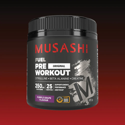MUSASHI Pre-Workout - 225g / 25 Serves