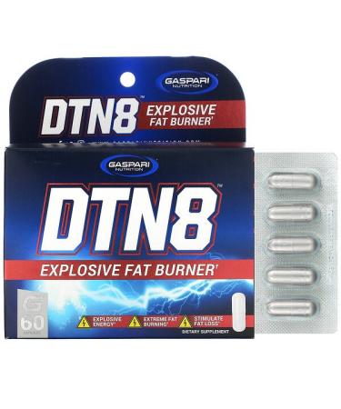 GASPARI Detonate (DTN8) Fat Burning Pills | 60 Capsules