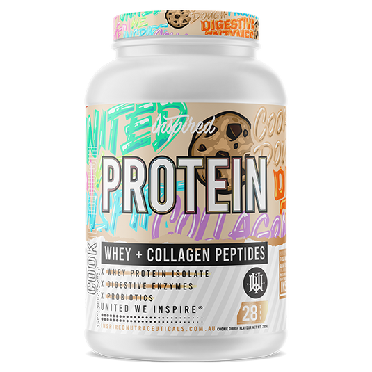 INSPIRED Whey Protein + Collagen Peptides - 2.15lb