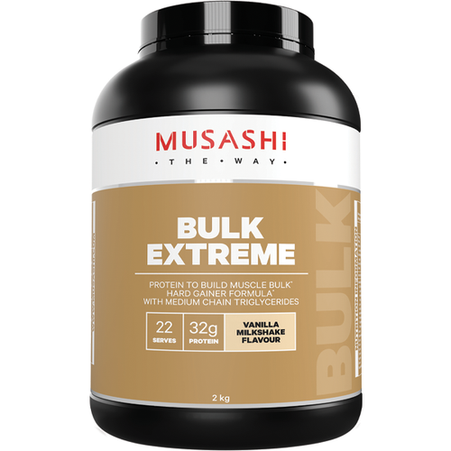 Musashi Bulk Extreme Protein Powder for the best protein shakes