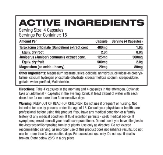 PHARMAFREAK Ripped Freak Diuretic 60 Capsules