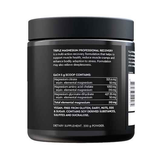 PILLAR Triple Magnesium Powder | 200g