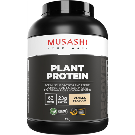 Musashi Plant Protein Powder for the best protein shakes