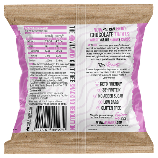 VITAWERX Puff'd Protein Crisps 60g x 10